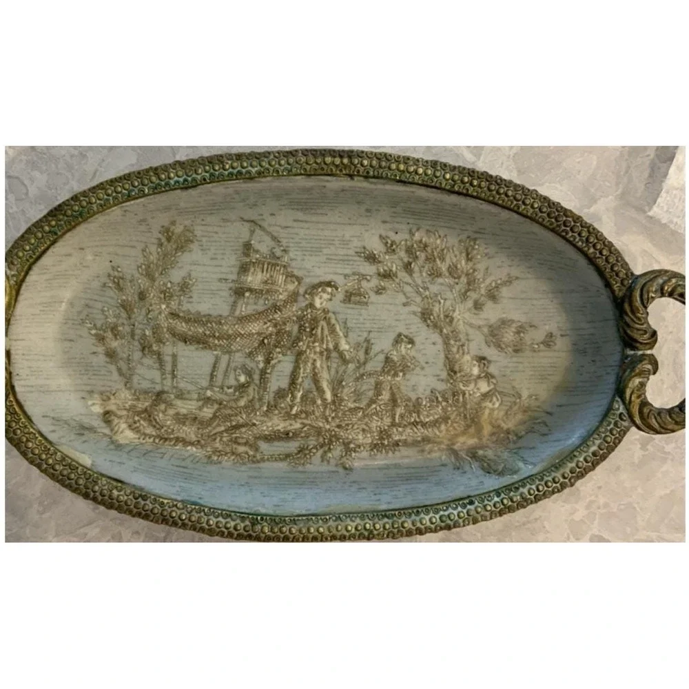 Wong Lee 1895 Jewelry Dish Contemporary Art Deco